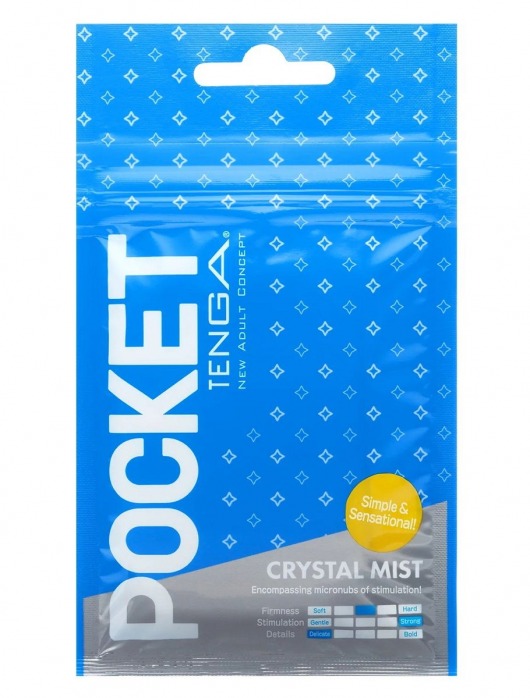 Карманный мастурбатор Crystal Mist - Tenga - в Майкопе купить с доставкой
