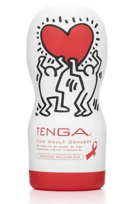 Мастурбатор Keith Haring Cup Deep Throat - Tenga - в Майкопе купить с доставкой