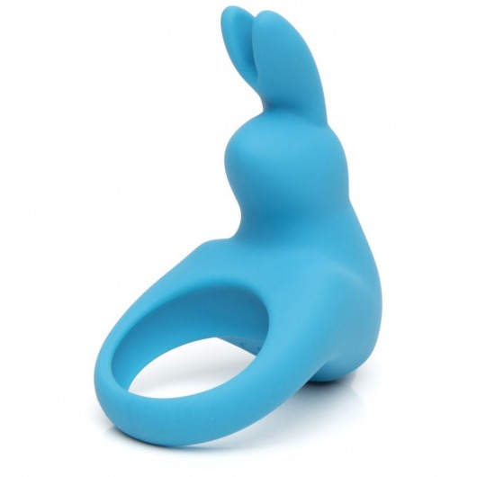 Голубое эрекционное виброкольцо Happy Rabbit Rechargeable Rabbit Cock Ring - Happy Rabbit - в Майкопе купить с доставкой