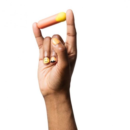 Оранжевая вибропуля Romp Riot - ROMP