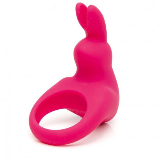 Розовое эрекционное виброкольцо Happy Rabbit Rechargeable Rabbit Cock Ring - Happy Rabbit - в Майкопе купить с доставкой