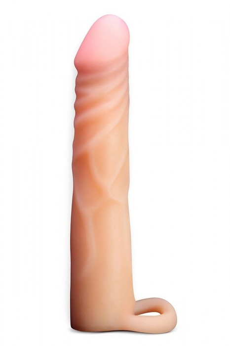 Телесная насадка на пенис Cock Xtender - 17,7 см. - Blush Novelties - в Майкопе купить с доставкой