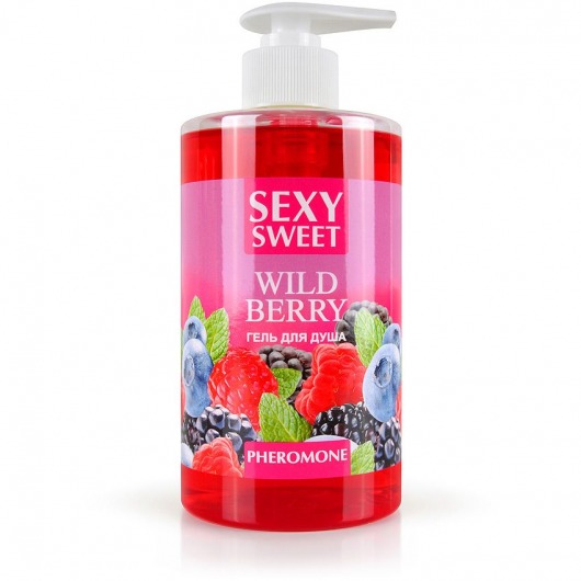 Гель для душа Sexy Sweet Wild Berry с ароматом лесных ягод и феромонами - 430 мл. -  - Магазин феромонов в Майкопе