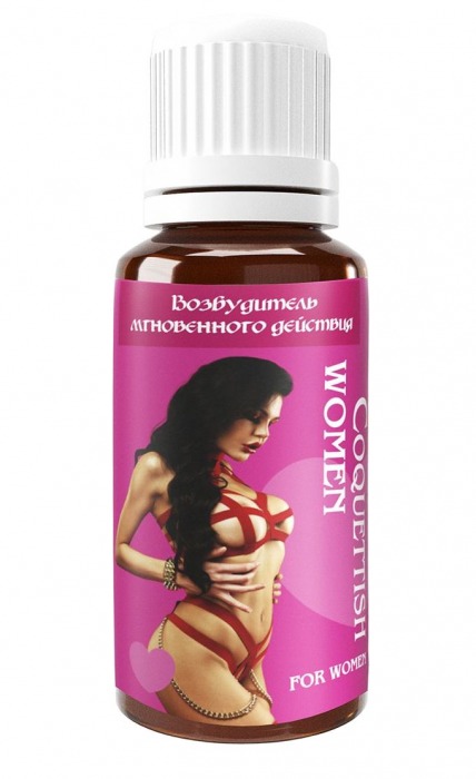 Возбудитель мгновенного действия Coquettish Women - 30 мл. - Миагра - купить с доставкой в Майкопе