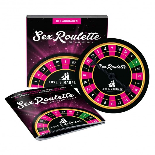 Настольная игра-рулетка Sex Roulette Love   Marriage - Tease&Please - купить с доставкой в Майкопе