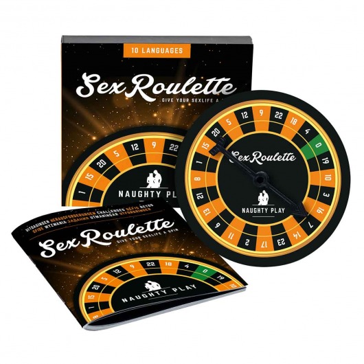Настольная игра-рулетка Sex Roulette Naughty Play - Tease&Please - купить с доставкой в Майкопе