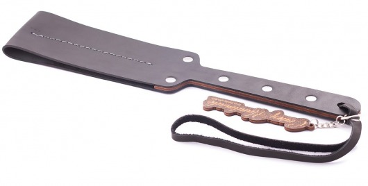 Гладкий мягкий удлиненный пэддл с заклепками - 32 см. - Crazy Handmade - купить с доставкой в Майкопе