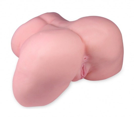 Реалистичный мастурбатор-полуторс с 2 рабочими отверстиями - S-HANDE - в Майкопе купить с доставкой