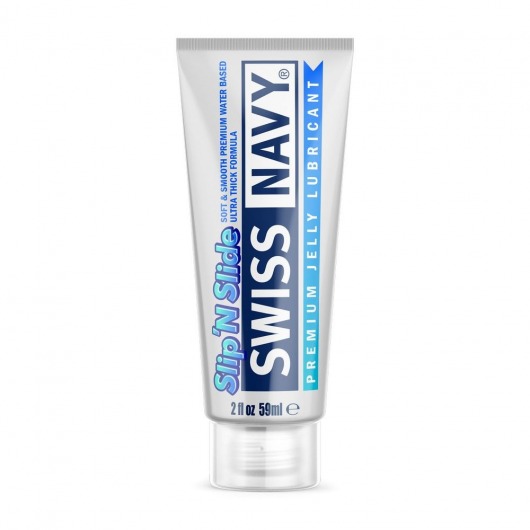 Лубрикант-желе на водной основе Premium Jelly Lubricant - 59 мл. - Swiss navy - купить с доставкой в Майкопе