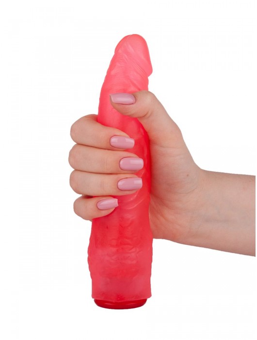 Реалистичная насадка Harness розового цвета - 17 см. - LOVETOY (А-Полимер) - купить с доставкой в Майкопе