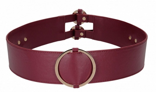 Бордовый ремень Halo Waist Belt - размер L-XL - Shots Media BV - купить с доставкой в Майкопе