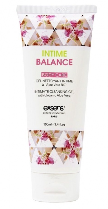 Интимный очищающий гель Intime Balance - 100 мл. - Exsens - купить с доставкой в Майкопе
