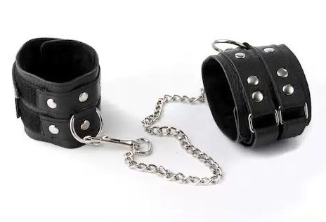 Чёрные кожаные оковы - Sitabella - купить с доставкой в Майкопе