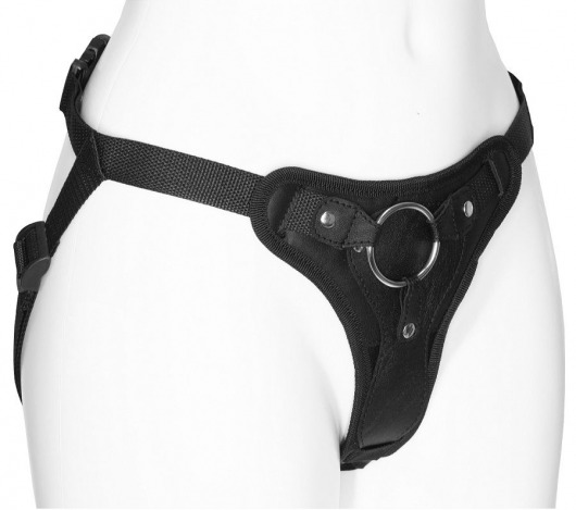 Женские трусики для фиксации насадки кольцом с внутренней насадкой - LOVETOY (А-Полимер) - купить с доставкой в Майкопе