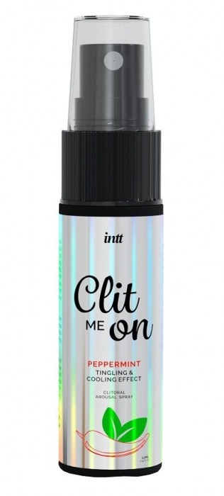 Клиторальный возбуждающий спрей Clit Me On Peppermint - 12 мл. - INTT - купить с доставкой в Майкопе
