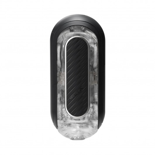 Черный мастурбатор Tenga Flip Zero Gravity с вибрацией - Tenga - в Майкопе купить с доставкой