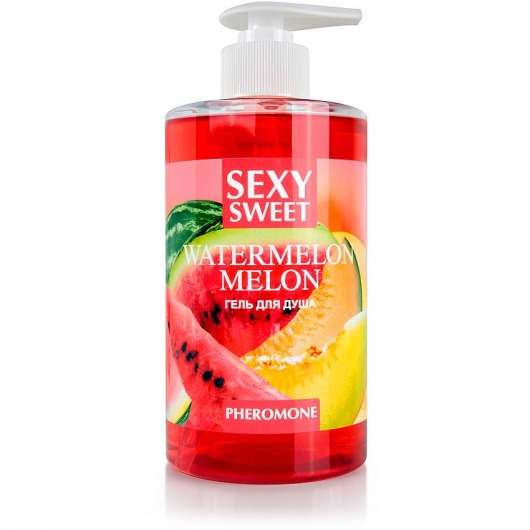 Гель для душа Sexy Sweet Watermelon Melon с ароматом арбуза, дыни и феромонами - 430 мл. -  - Магазин феромонов в Майкопе