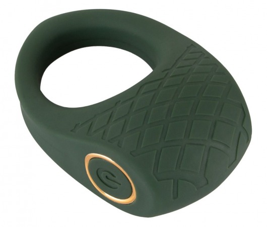 Зеленое эрекционное виброкольцо Luxurious Vibro Cock Ring - Orion - в Майкопе купить с доставкой
