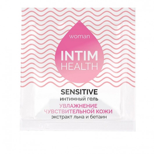 Саше интимного геля на водной основе Intim Health Sensitive - 3 гр. - Биоритм - купить с доставкой в Майкопе