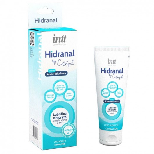 Лубрикант на водной основе Hidranal с гиалуроновой кислотой - 50 гр. - INTT - купить с доставкой в Майкопе