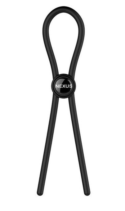 Черное эрекционное лассо Nexus Forge Single - Nexus Range - в Майкопе купить с доставкой