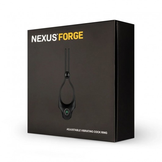 Черное эрекционное лассо с вибрацией Nexus Forge - Nexus Range - в Майкопе купить с доставкой
