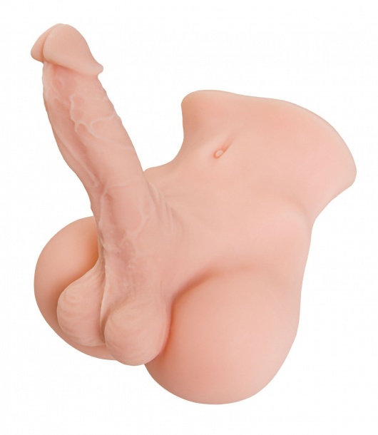 Мастурбатор с фаллосом Manuel - ToyFa - в Майкопе купить с доставкой