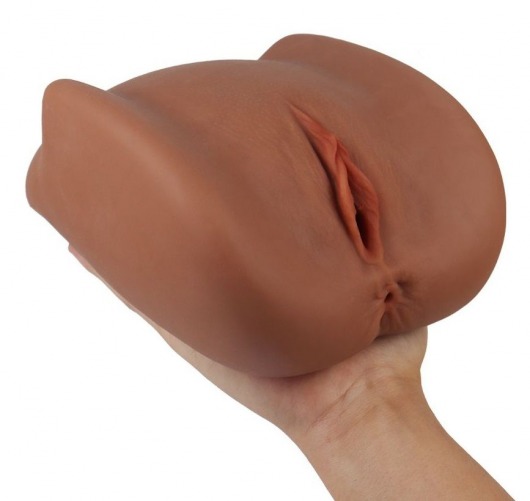 Мастурбатор Black Beauty - вагина и анус - S-HANDE - в Майкопе купить с доставкой