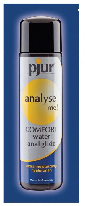 Анальный лубрикант pjur ANALYSE ME Comfort Water Anal Glide - 2 мл. - Pjur - купить с доставкой в Майкопе