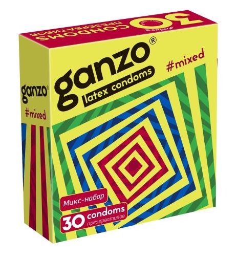 Микс-набор из 30 презервативов Ganzo Mixed - Ganzo - купить с доставкой в Майкопе