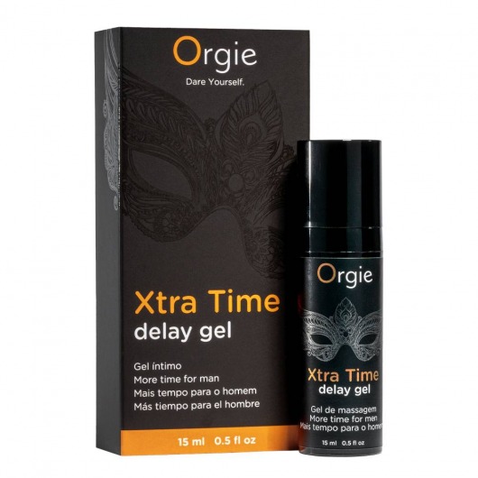 Продлевающий гель Orgie Xtra Time Delay Gel - 15 мл. - ORGIE - купить с доставкой в Майкопе