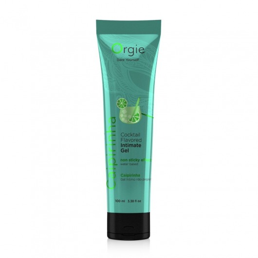 Съедобный интимный гель Orgie Lube Tube Cocktail Caipirinha - 100 мл. - ORGIE - купить с доставкой в Майкопе