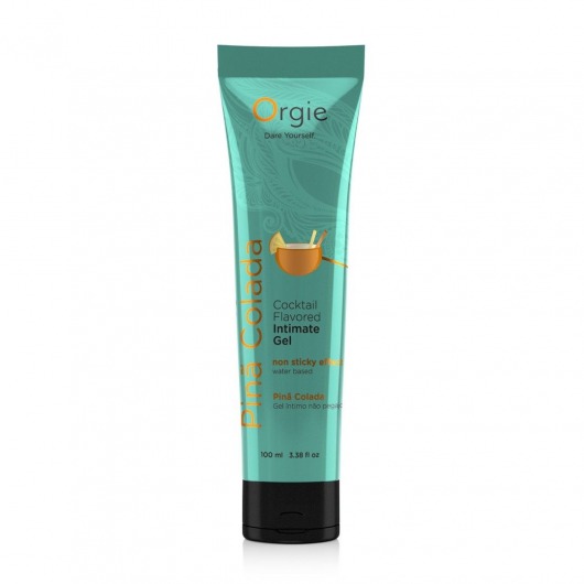 Съедобный интимный гель Orgie Lube Tube Cocktail Pina Colada - 100 мл. - ORGIE - купить с доставкой в Майкопе