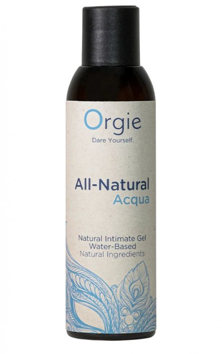 Интимный гель на водной основе Orgie All-Natural Acqua - 150 мл. - ORGIE - купить с доставкой в Майкопе