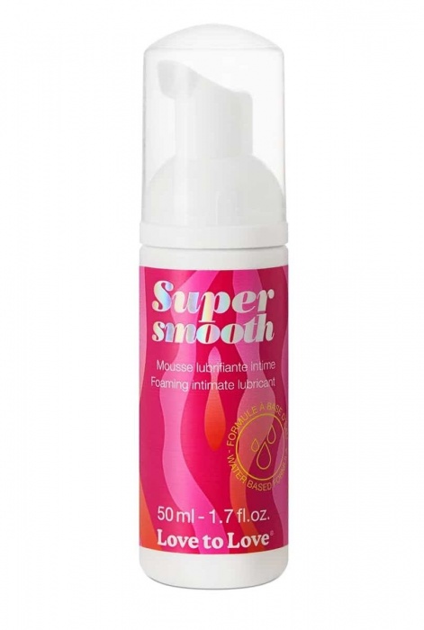 Лубрикант нежнейшая пенка Super Smooth Foaming Intime Lubricant - 50 мл. - Love to Love - купить с доставкой в Майкопе