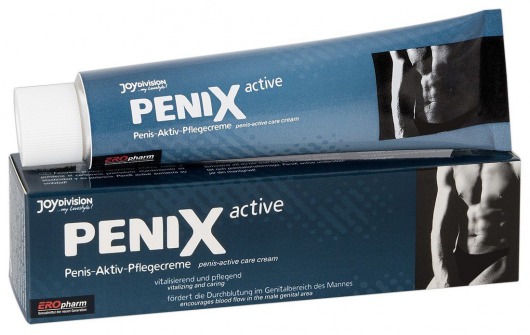 Возбуждающий крем для мужчин PeniX active - 75 мл. - Joy Division - купить с доставкой в Майкопе