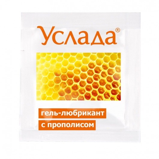 Гель-лубрикант «Услада с прополисом» - 3 гр. - Биоритм - купить с доставкой в Майкопе