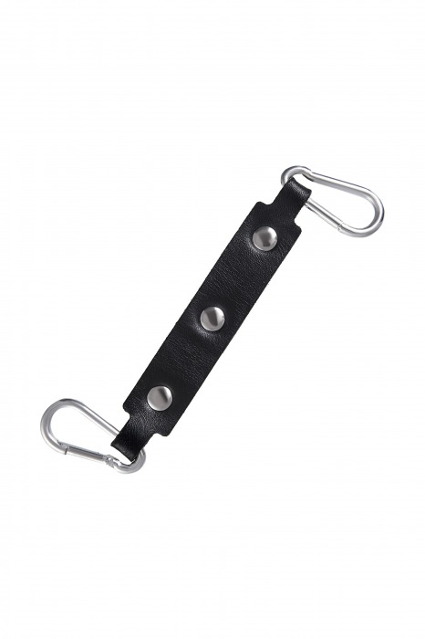 Черно-красные оковы из натуральной кожи - Pecado - купить с доставкой в Майкопе