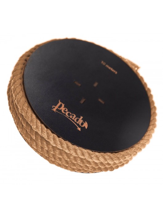 Джутовая веревка для шибари на катушке - 10 м. - Pecado - купить с доставкой в Майкопе