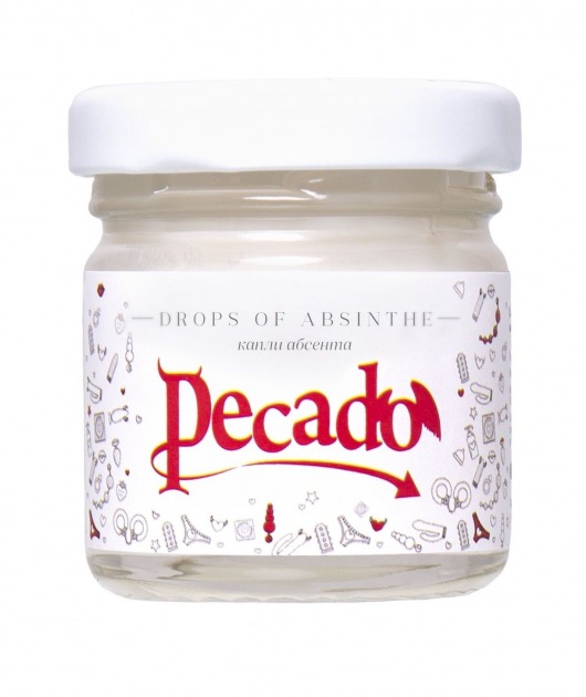 Массажная свеча Drops Of Absinthe - 35 мл. - Pecado - купить с доставкой в Майкопе
