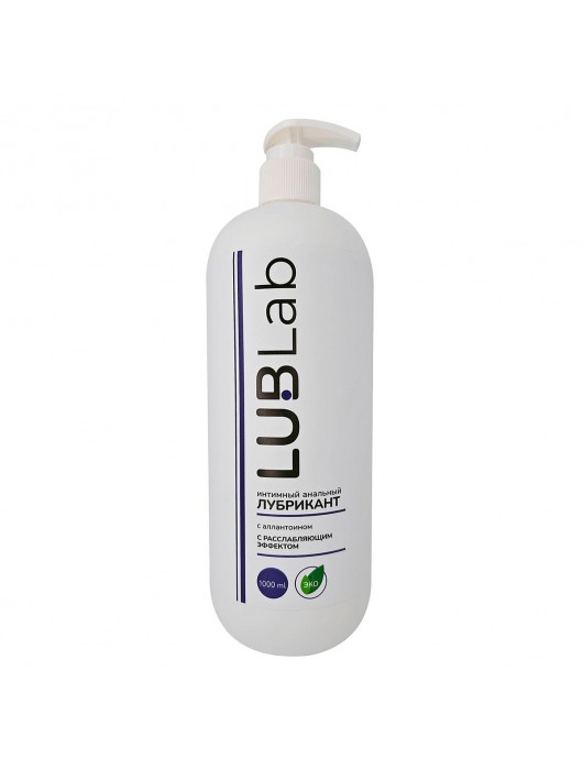 Расслабляющий анальный лубрикант с аллантоином - 1000 мл. - LUBLab - купить с доставкой в Майкопе