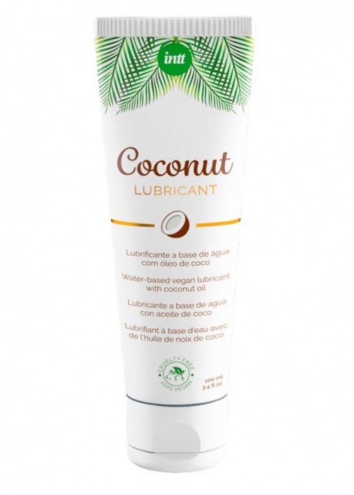 Веганская смазка на водной основе Coconut Lubricant - 100 мл. - INTT - купить с доставкой в Майкопе