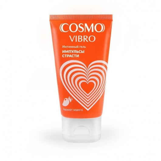 Возбуждающий интимный гель Cosmo Vibro с ароматом манго - 50 гр. - Биоритм - купить с доставкой в Майкопе