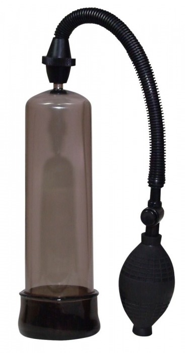 Вакуумная помпа черного цвета - 20 см. - Orion - в Майкопе купить с доставкой