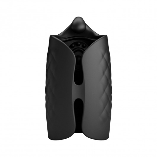 Черный мастурбатор с вибростимуляцией головки Black Glans Trainer - Baile - в Майкопе купить с доставкой