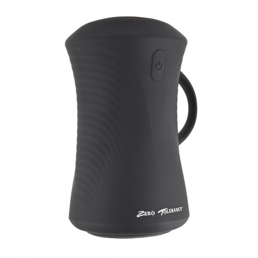 Черный вибромастурбатор с гироскопом Gyro Stroke - Zero Tolerance - в Майкопе купить с доставкой