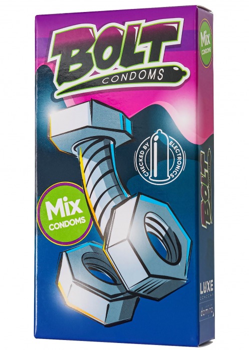 Набор презервативов Bolt Condoms - Luxe - купить с доставкой в Майкопе