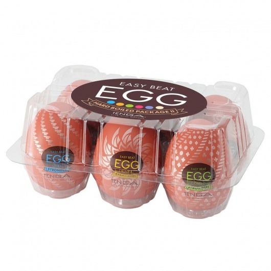 Набор из 6 мастурбаторов-яиц Tenga Egg Variety Pack V - Tenga - в Майкопе купить с доставкой