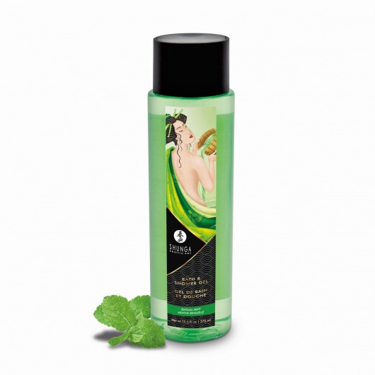 Гель для душа Sensual Mint с ароматом мяты - 370 мл. -  - Магазин феромонов в Майкопе