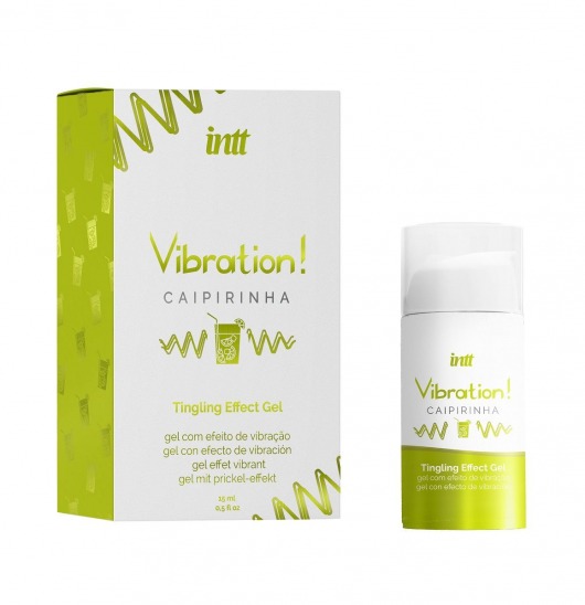 Жидкий вибратор Vibration Caipirinha - 15 мл. - INTT - купить с доставкой в Майкопе